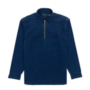 Polo Ralph Lauren Classic Fit Indigo Popover Workshirt Slub Indigo - Parasol Store