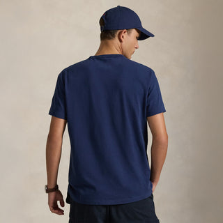 Polo Ralph Lauren Classic Fit Jersey Crewneck T-Shirt Cruise Navy - Parasol Store