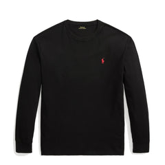 Polo Ralph Lauren Classic Fit Jersey LS T-Shirt Polo Black - Parasol Store