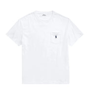 Polo Ralph Lauren Classic Fit Jersey Pocket T-Shirt White - Parasol Store