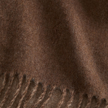Polo Ralph Lauren Classic Reversible Scarf Nutmeg / Brown Heather