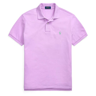 Polo Ralph Lauren The Iconic Mesh Polo Shirt Light Lilac - Parasol Store