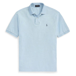 Polo Ralph Lauren The Iconic Mesh Polo Shirt Modern Blue Heather - Parasol Store