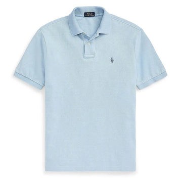 Polo Ralph Lauren The Iconic Mesh Polo Shirt Modern Blue Heather - Parasol Store