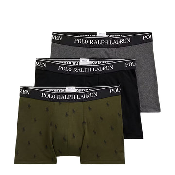 Polo Ralph Lauren Classic Trunk 3-Pack Black / Barclay Heather / Armadillo - Parasol Store