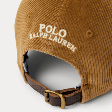 Polo Ralph Lauren Corduroy Ball Cap Golden Brown
