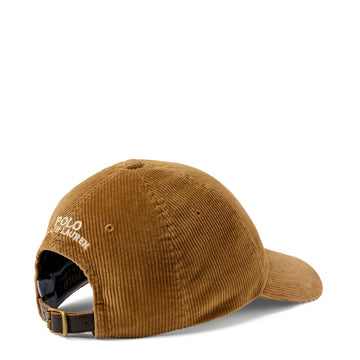 Polo Ralph Lauren Corduroy Ball Cap Golden Brown