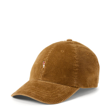 Polo Ralph Lauren Corduroy Ball Cap Golden Brown