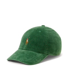 Polo Ralph Lauren Corduroy Ball Cap Meadow Green