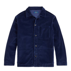 Polo Ralph Lauren Corduroy Utility Overshirt Newport Navy