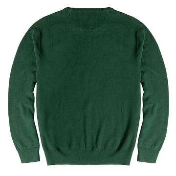 Polo Ralph Lauren Cotton Crewneck Jumper Moss Agate - Parasol Store