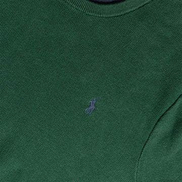 Polo Ralph Lauren Cotton Crewneck Jumper Moss Agate - Parasol Store
