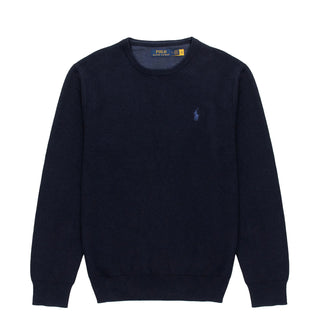 Polo Ralph Lauren Cotton Crewneck Jumper Navy Heather