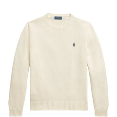 Polo Ralph Lauren Cotton Crewneck Sweater Andover Cream