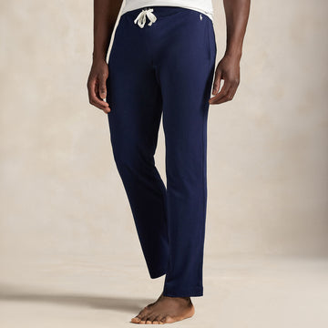 Polo Ralph Lauren Cotton Jersey Pyjama Trouser Cruise Navy