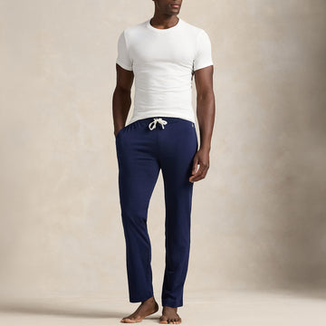 Polo Ralph Lauren Cotton Jersey Pyjama Trouser Cruise Navy
