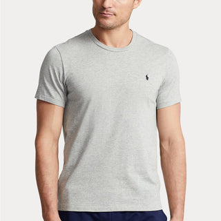 Polo Ralph Lauren Cotton Jersey Sleep Shirt Andover Heather - Parasol Store