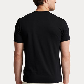 Polo Ralph Lauren Cotton Jersey Sleep Shirt Black - Parasol Store