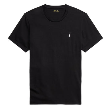 Polo Ralph Lauren Cotton Jersey Sleep Shirt Black - Parasol Store
