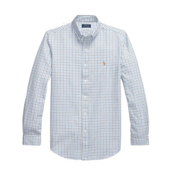 Polo Ralph Lauren Custom Fit Check Shirt White / Blue Multi - Parasol Store