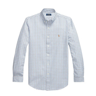 Polo Ralph Lauren Custom Fit Check Shirt White / Blue Multi - Parasol Store