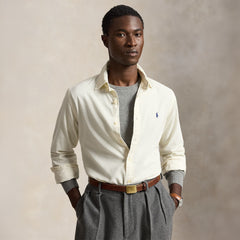 Polo Ralph Lauren Custom Fit Corduroy Shirt Clubhouse Cream