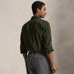 Polo Ralph Lauren Custom Fit Corduroy Shirt Company Olive W/Khaki Pp