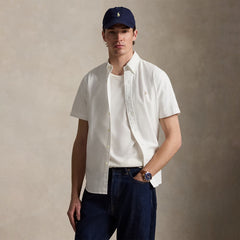Polo Ralph Lauren Custom Fit Oxford Shirt BSR White