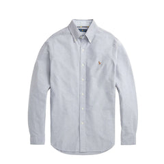 Polo Ralph Lauren Custom Fit Oxford Shirt Slate - Parasol Store