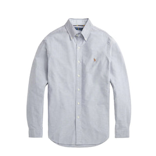 Polo Ralph Lauren Custom Fit Oxford Shirt Slate - Parasol Store