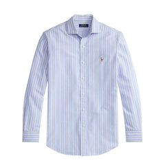 Polo Ralph Lauren Custom Fit Oxford Shirt Striped Blue / Multi - Parasol Store