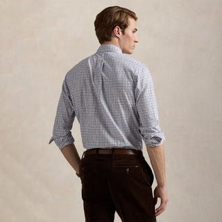 Polo Ralph Lauren Custom Fit Plaid Twill Shirt Nevis Blue / Multi