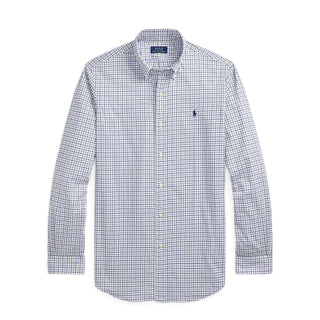 Polo Ralph Lauren Custom Fit Plaid Twill Shirt Nevis Blue / Multi