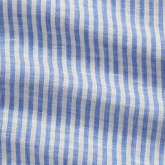 Polo Ralph Lauren Custom Fit Striped Seersucker Shirt Blue White