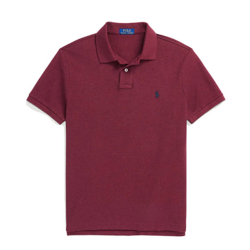 Polo Ralph Lauren The Iconic Mesh Polo Shirt Vintage Port Heather - Parasol Store
