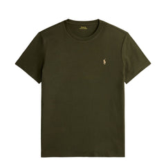 Polo Ralph Lauren Custom Slim Fit Jersey Crewneck T-Shirt Company Olive/C8526