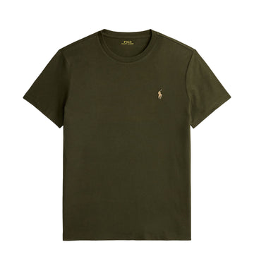 Polo Ralph Lauren Custom Slim Fit Jersey Crewneck T-Shirt Company Olive/C8526