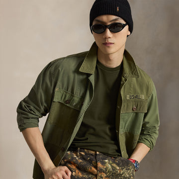 Polo Ralph Lauren Custom Slim Fit Jersey Crewneck T-Shirt Company Olive/C8526