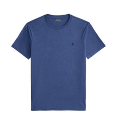 Polo Ralph Lauren Custom Slim Fit Jersey Crewneck T-Shirt Derby Blue Heather / C7988
