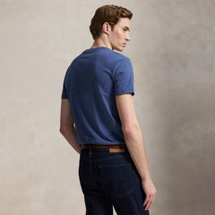 Polo Ralph Lauren Custom Slim Fit Jersey Crewneck T-Shirt Derby Blue Heather / C7988