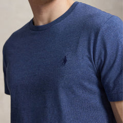 Polo Ralph Lauren Custom Slim Fit Jersey Crewneck T-Shirt Derby Blue Heather / C7988
