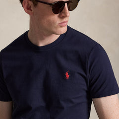 Polo Ralph Lauren Custom Slim Fit Jersey Crewneck T-Shirt Ink