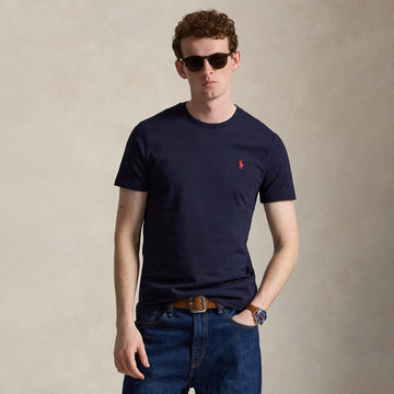 Polo Ralph Lauren Custom Slim Fit Jersey Crewneck T-Shirt Ink