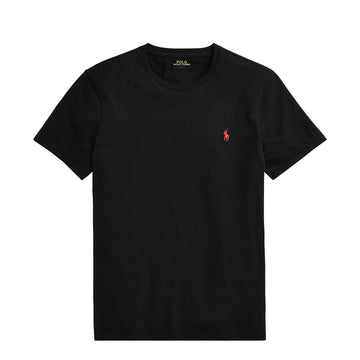Polo Ralph Lauren Custom Slim Fit Jersey Crewneck T-Shirt Rl Black