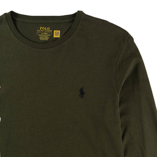 Polo Ralph Lauren Custom Slim Fit Jersey L/S T-Shirt Company Olive