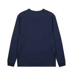 Polo Ralph Lauren Custom Slim Fit Jersey L/S T-Shirt Spring Navy Heather - Parasol Store