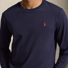 Polo Ralph Lauren Custom Slim Fit L/S Jersey T-Shirt Ink / C3870