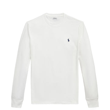 Polo Ralph Lauren Custom Slim Fit L/S Jersey T-Shirt White / C7996