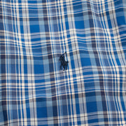 Polo Ralph Lauren Custom Fit Check Shirt Blue Multi - Parasol Store