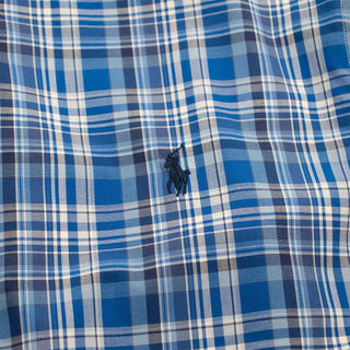 Polo Ralph Lauren Custom Fit Check Shirt Blue Multi - Parasol Store